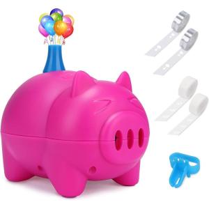 LIKEE Electric Balloon Pump Portable Balloon Inflator Air Blower with Balloon Arch &Garland Tools for Party Decoration