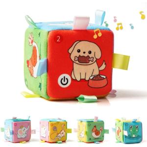 LiKee Baby Montessori Musical Toys for 0-6 6-12 Months Babies, Christmas Birthday Gift Stocking Stuffers