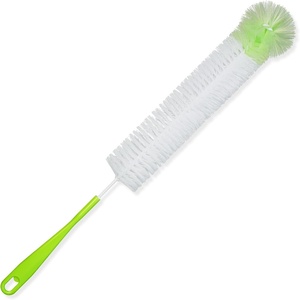 LiKee Super-Long 18″ Bottle Cleaning Brush, Extra-Large 2.5” Wide Cleaner, Flexible Long Handle Brush for Water Bottle, Cups, Baby Bottle
